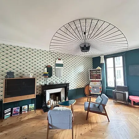 ヴィラ Maison Quartier Historique Avec Jardin Et Parking Prive カーン